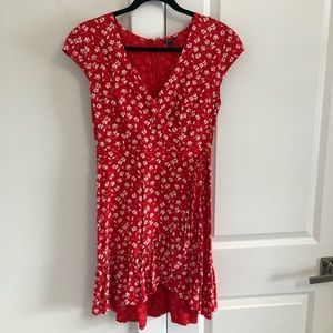 J Crew Mercantile Red Dress